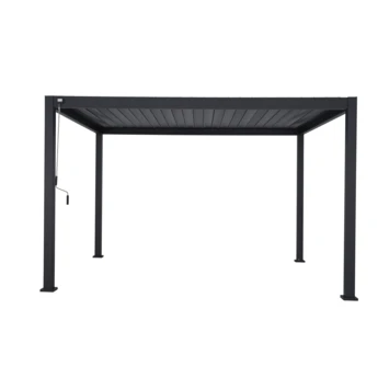 Pergola Classic Zwart 3x4m 8 Pergola Classic Zwart 3x4m - Afbeelding 6