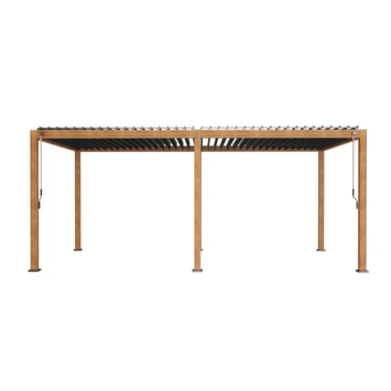 Pergola Deluxe Houtlook 3x6m 4 Pergola Deluxe Houtlook 3x6m - Afbeelding 2