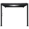 Pergola Classic Zwart 3x3 - 2 Palen 1 Pergola Classic Zwart 3x3 - 2 Palen -Makitar Winkel 123 4102