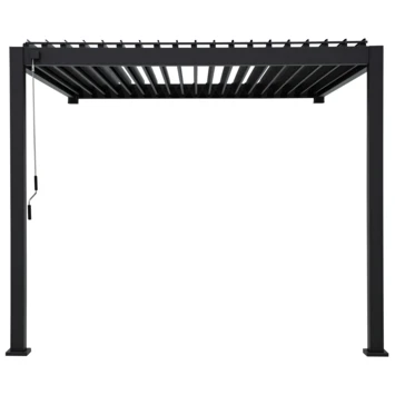 Pergola Classic Zwart 3x3 - 2 Palen 3 Pergola Classic Zwart 3x3 - 2 Palen