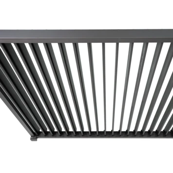 Pergola Classic Zwart 3x3 - 2 Palen 6 Pergola Classic Zwart 3x3 - 2 Palen - Afbeelding 4