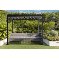 Pergola Basic Zwart 3x3m -Makitar Winkel 123 4125