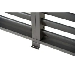 Zijwand Louvre Voor Pergola Classic & Deluxe Zwart 400 Series -Makitar Winkel 123 4180