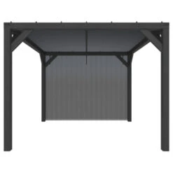Pergola Silvano Zwart Inclusief Zijdoek 17 Pergola Silvano Zwart Inclusief Zijdoek -Makitar Winkel 123 4201