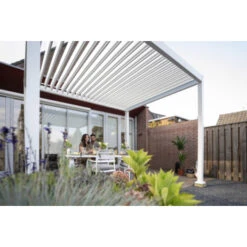 Pergola Deluxe Wit 3x3m 11 Pergola Deluxe Wit 3x3m -Makitar Winkel 123 4229