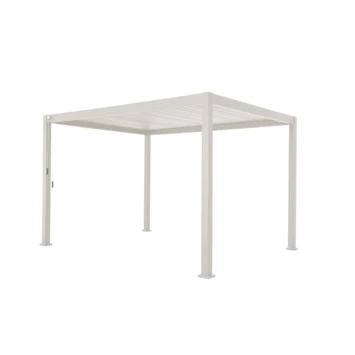 Pergola Deluxe Wit 3x4m 3 Pergola Deluxe Wit 3x4m