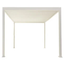 Pergola Deluxe Wit 3x4m 9 Pergola Deluxe Wit 3x4m -Makitar Winkel 123 4242