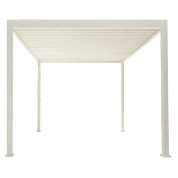 Pergola Deluxe Wit 3x4m 4 Pergola Deluxe Wit 3x4m - Afbeelding 2