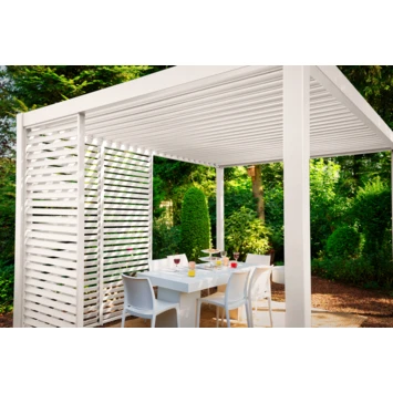 Pergola Deluxe Wit 3x4m 7 Pergola Deluxe Wit 3x4m - Afbeelding 5