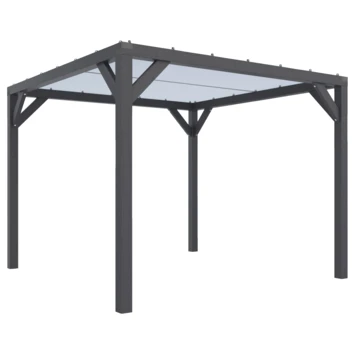 Pergola Silvano Zwart 4 Pergola Silvano Zwart - Afbeelding 2