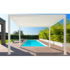 Pergola Classic Wit 3x4m 11 Pergola Classic Wit 3x4m -Makitar Winkel 123 4263