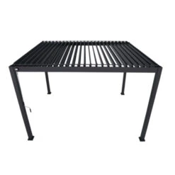 Pergola Deluxe Zwart 3x3,6m 13 Pergola Deluxe Zwart 3x3,6m -Makitar Winkel 123 4277