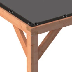 Pergola Silvano Douglas Met Schaduwdoek 324x324 Cm -Makitar Winkel 123 4303