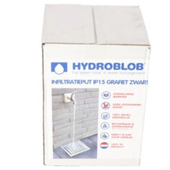 Hydroblob IP15 Infiltratieput Met Zwart Rooster 15 L -Makitar Winkel 123 436