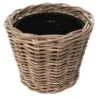 Mand Drypot Naturel Rotan Ø40x30 Cm -Makitar Winkel 123 4468