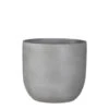 Nora Pot Rond Grijs H27xd30 Cm -Makitar Winkel 123 4488