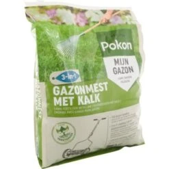 Pokon Gazonmest Met Kalk 3-in-1 5kg -Makitar Winkel 123 4550