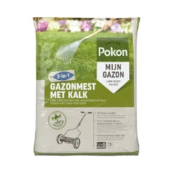 Pokon Gazonmest Met Kalk 3-in-1 5kg -Makitar Winkel 123 4551