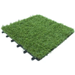 Balkontegel Kunstgras 30x30cm 6 Stuks -Makitar Winkel 123 525