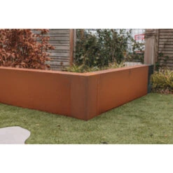 Overzetprofiel Corten Staal Voor Stapelblokken 100x30x12 Cm -Makitar Winkel 123 627