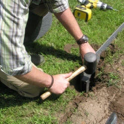 Talen Tools Ecolat Afboording Opgerold 10m X 14cm X 0,7cm Grijs -Makitar Winkel 123 645