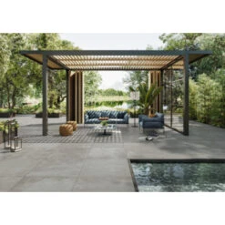 Keramische Terrastegel Bergen Grijs 90x90x2 Cm -Makitar Winkel 123 71