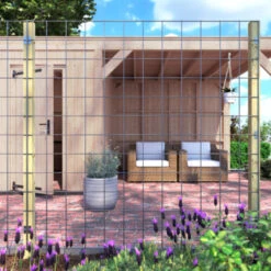 Gaas Startpakket Tuinhek Grenen 180x180cm  -Makitar Winkel 123 810