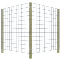 Gaas Startpakket Tuinhek Grenen 180x180cm  -Makitar Winkel 123 816