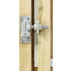 Poort Voor Houtbetonschutting Grenen Linksdraaiend 100cm Breed -Makitar Winkel 123 821