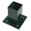 Voet Voor Vierkante Paal Groen 60/60 Mm -Makitar Winkel 123 931