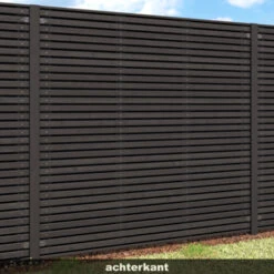 Schutting Andalusië Ca.180x180cm Zwart -Makitar Winkel 123 982