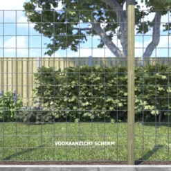 Gaaspaneel Verzinkt Met Bevestigingsmateriaal 180x180 Cm -Makitar Winkel 123 993